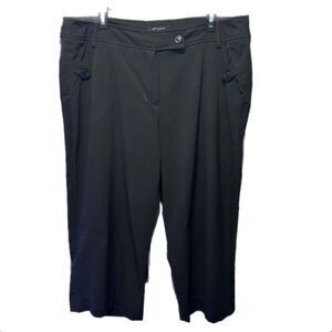 Sandro Black Capri Pants Size 18W